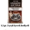 Odun Ateşinde Kavrulmuş Damla Sakızlı Türk Kahvesi 2x250 gr Teneke Kutu (İçecek Hediyeli) - Nuri Toplar