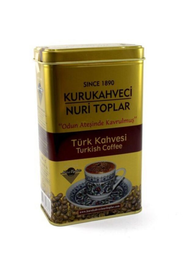 3_org_zoom-45.jpg Odun Ateşinde Kavrulmuş Türk Kahvesi 2x300 gr (600 gr) Teneke Kutu - Nuri Toplar