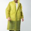 Kadın Erkek Yağmurluk Kapüşonlu Çıtçıtlı Eva Haki Yağmurluk M21MRC881R06